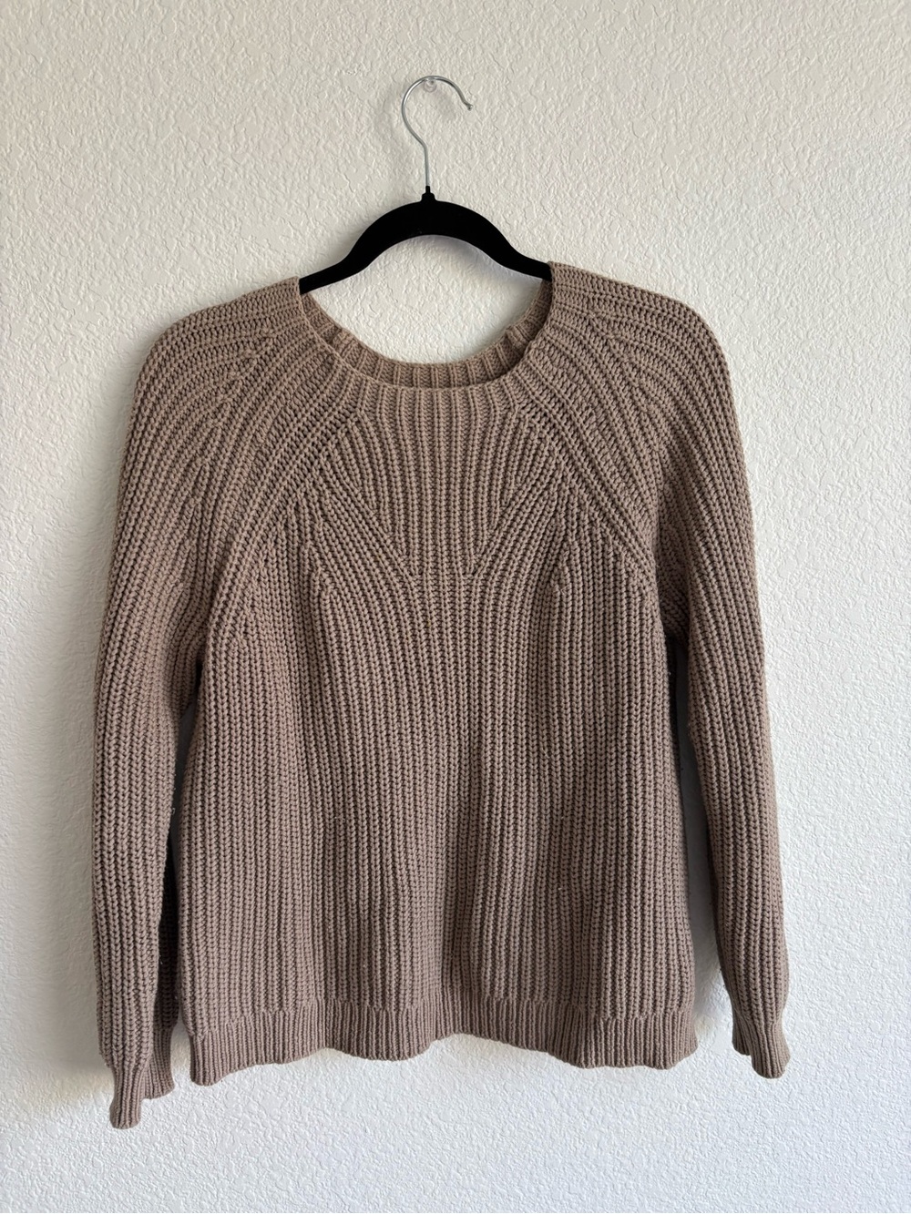 J.Crew Women’s Knit Crewneck Sweater in Taupe